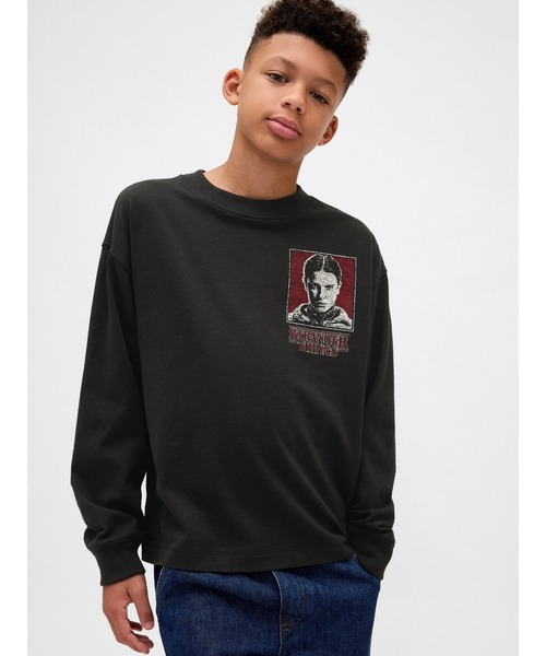 GAP ストレンジャーシングス ロンT 長袖 Mサイズ GAP ストレンジャーシングス ロンT 長袖 Mサイズ