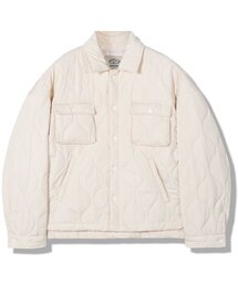 GUBIN（グビン）の「キルティングシャツジャケット - アイボリー（その他アウター）」