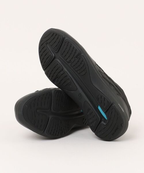 ASICS WALKING（アシックスウォーキング）の「ASICS アシックス GEL-FUNWALKER W077【幅広3E/軽量】レディースウォーキングシューズ スニーカー(ゲルファンウォーカー)（スニーカー・レディース・ホワイト/ブラック×ブラック・22.5cm/23.0cm/23.5cm/24.0cm/24.5cm/25.0cm）」の4枚目の写真