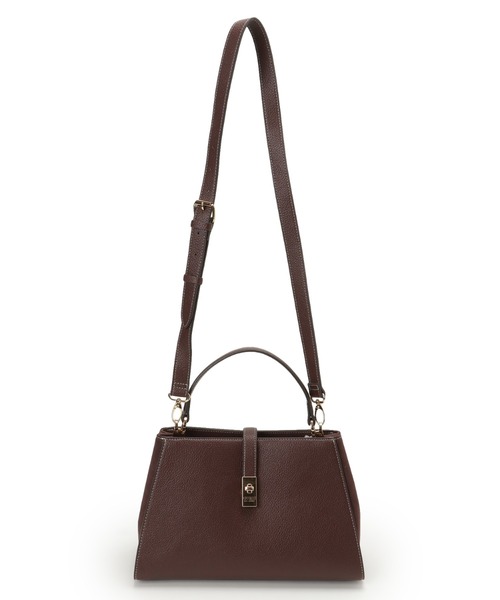 Guess(ゲス)の「RUDIE Satchel ハンドバッグ(ハンドバッグ・レディース・ブラウン・ONE SIZE)」の9枚目の写真