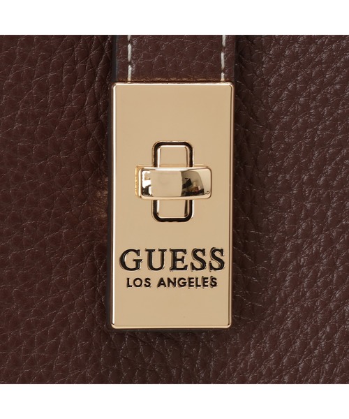 Guess(ゲス)の「RUDIE Satchel ハンドバッグ(ハンドバッグ・レディース・ブラウン・ONE SIZE)」の13枚目の写真
