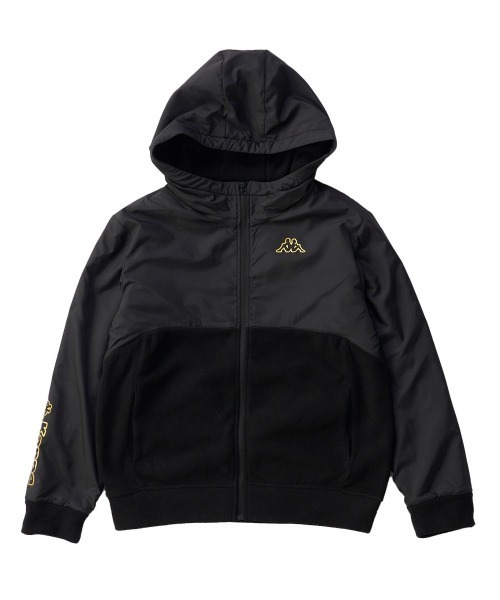 Kappa/カッパ】キッズフリース切替ジャケット ジップアップパーカー