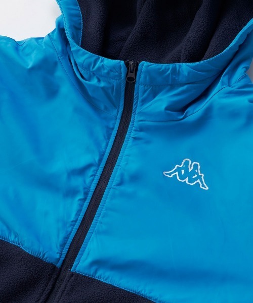 Kappa ジップアップジャケット Mサイズ 青 アズーリ 美品 Kappa ジップ