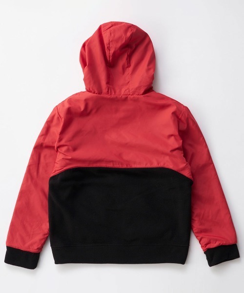 Kappa/カッパ】キッズフリース切替ジャケット ジップアップパーカー