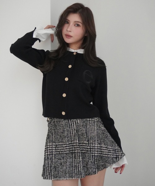 ツイードタックミニスカート（スカート）｜EIMY ISTOIRE（エイミー