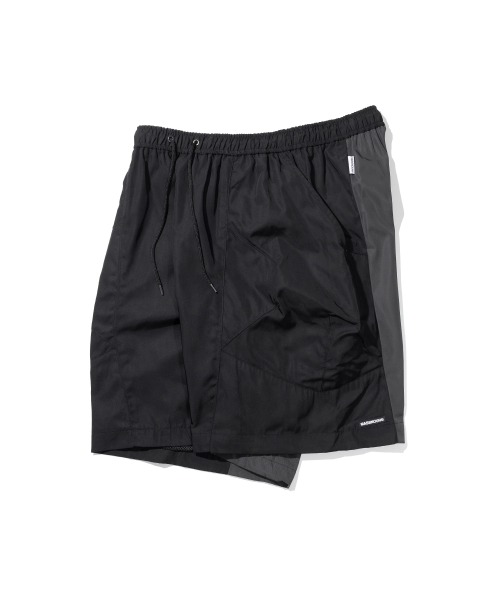 MASSNOUN(マスノウン)の「バルーンポケットディビジョンショートパンツ MSHSP001-BK(その他パンツ・レディース・その他・MEDIUM/LARGE)」の1枚目の写真