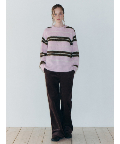ETMON(エトモン)の「Corduroy Flare Pants, Brown(その他パンツ・レディース・その他・SMALL/MEDIUM)」の2枚目の写真