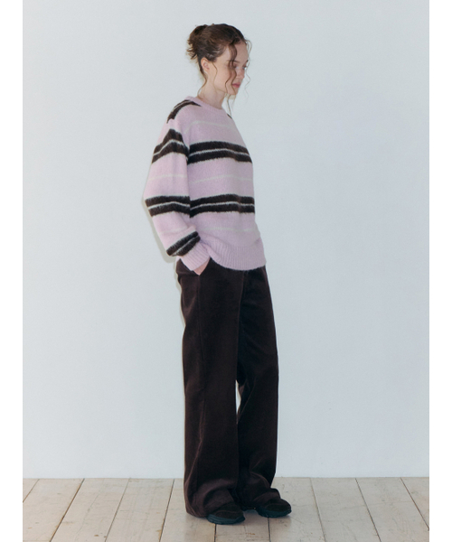 ETMON(エトモン)の「Corduroy Flare Pants, Brown(その他パンツ・レディース・その他・SMALL/MEDIUM)」の3枚目の写真