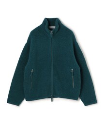 TOMORROWLAND （トゥモローランド）の「TOMORROWLAND Tricot ウールカシミヤ パイルニット ジップアップブルゾン（ニット/セーター）」