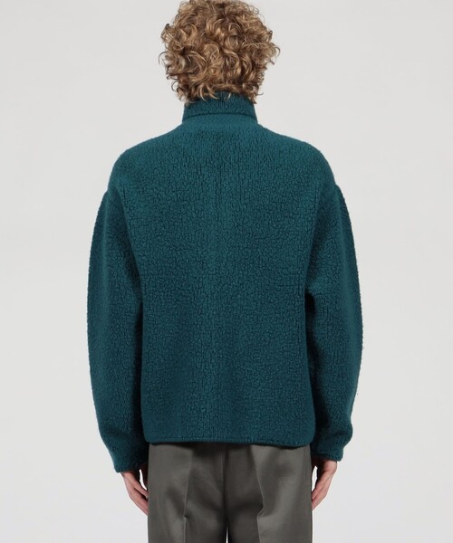 セール】TOMORROWLAND Tricot ウールカシミヤ パイルニット ジップ