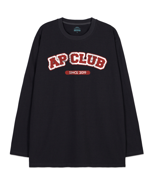 ASTRAL PROJECTION(アストラルプロジェクション)の「エイピークラブ オーバーサイズ ロングスリーブTシャツ_チャコール(Tシャツ/カットソー・メンズ・その他・LARGE/MEDIUM/X-LARGE)」の1枚目の写真