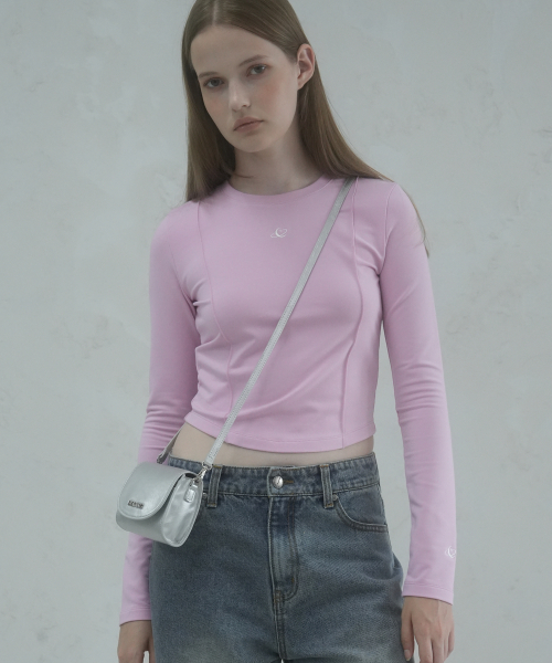 Vivacious(ビバシャス)の「Mini Square Cross Bag - 5COL(メッセンジャーバッグ・レディース・ブラック/ピンク/レッド/シルバー/ブラウン・FREE)」の9枚目の写真