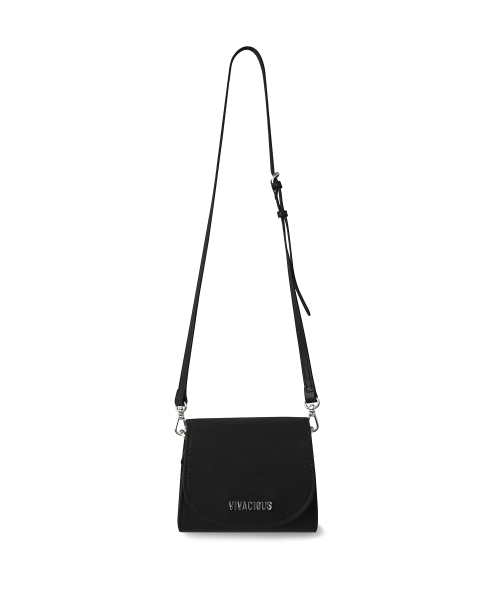 Vivacious(ビバシャス)の「Mini Square Cross Bag - 5COL(メッセンジャーバッグ・レディース・ブラック/ピンク/レッド/シルバー/ブラウン・FREE)」の13枚目の写真