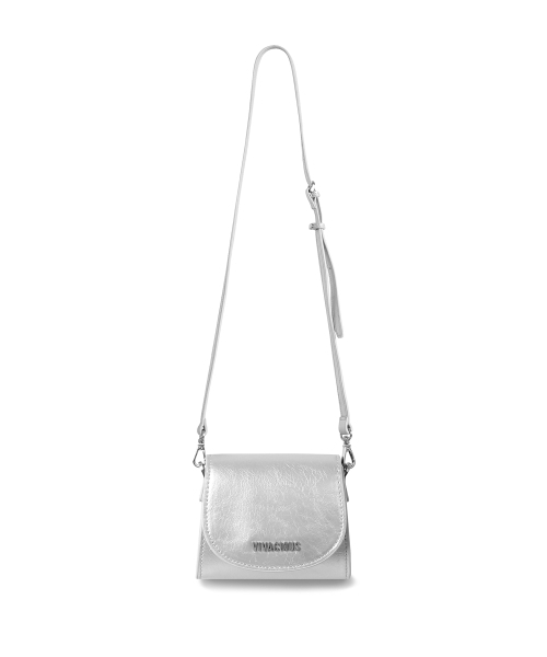 Vivacious(ビバシャス)の「Mini Square Cross Bag - 5COL(メッセンジャーバッグ・レディース・ブラック/ピンク/レッド/シルバー/ブラウン・FREE)」の14枚目の写真