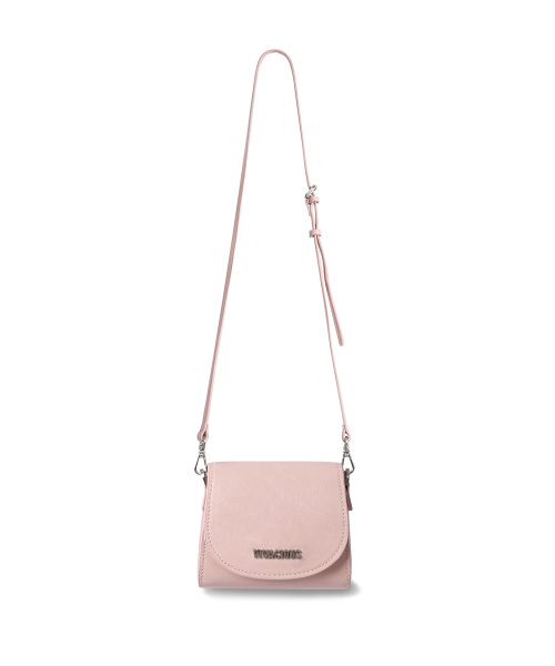 Vivacious(ビバシャス)の「Mini Square Cross Bag - 5COL(メッセンジャーバッグ・レディース・ブラック/ピンク/レッド/シルバー/ブラウン・FREE)」の15枚目の写真