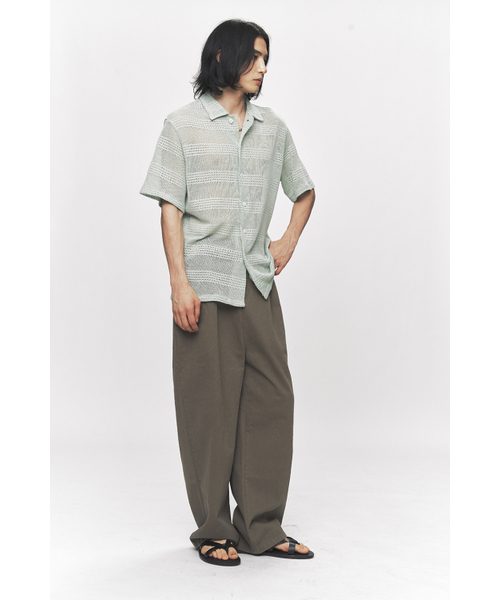 BLACK MOMENT（ブラックモーメント）の「コンフォートワイドコットンバンディングパンツ[カーキ]（その他パンツ・メンズ・カーキ・MEDIUM/LARGE）」の7枚目の写真