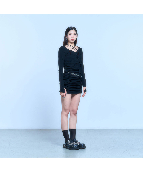 SCHISM INDUCING(スキズムインデューシング)の「BONDAGE ROPE CARDIGAN_BLACK(カーディガン/ボレロ・レディース・その他・FREE)」の11枚目の写真