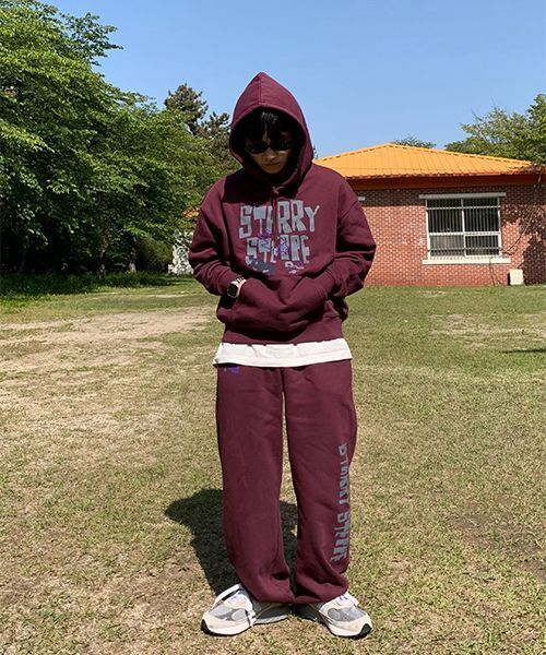 PIECEMAKER(ピースメーカー)の「STARRY STEPPE DONKEY HOODIE (BURGUNDY)(パーカー・レディース・その他・MEDIUM/LARGE)」の11枚目の写真