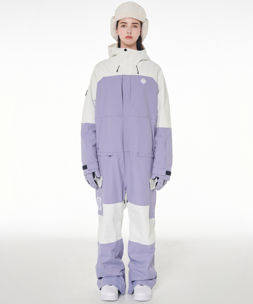 DOLL OUTERWEAR(ドラ アウターウェア)の「2425 リブレ ボードウェア ジャンプスーツ パープル 男女共用(つなぎ/オールインワン・レディース・その他・LARGE/X-LARGE/X-SMALL/MEDIUM)」の4枚目の写真