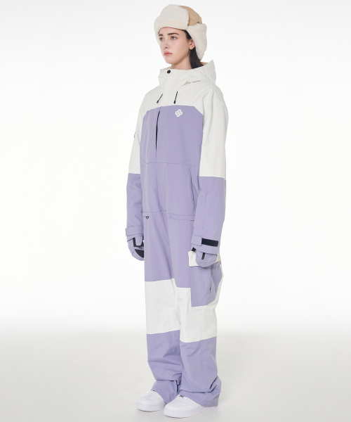 DOLL OUTERWEAR(ドラ アウターウェア)の「2425 リブレ ボードウェア ジャンプスーツ パープル 男女共用(つなぎ/オールインワン・レディース・その他・LARGE/X-LARGE/X-SMALL/MEDIUM)」の5枚目の写真