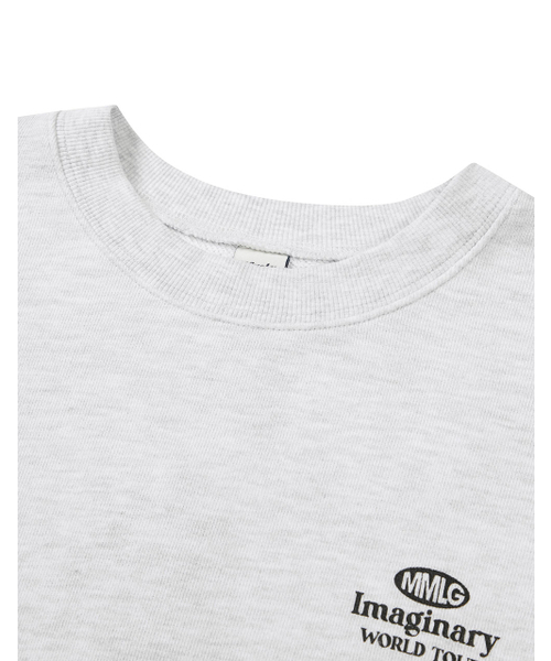 MMLG（エムエムエルジー）の「[Mmlg] WORLDBEST EFFECT SWEAT (ASH GREY)（スウェット・レディース・その他・SMALL/MEDIUM/LARGE/X-LARGE）」の3枚目の写真