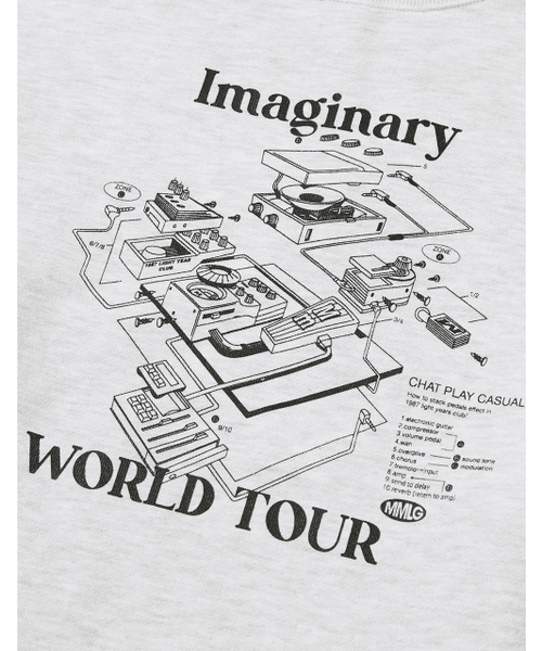 MMLG（エムエムエルジー）の「[Mmlg] WORLDBEST EFFECT SWEAT (ASH GREY)（スウェット・レディース・その他・SMALL/MEDIUM/LARGE/X-LARGE）」の5枚目の写真