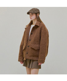 Soft breeze boucle coat_2 Colors
