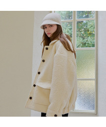 Soft breeze boucle coat_2 Colors