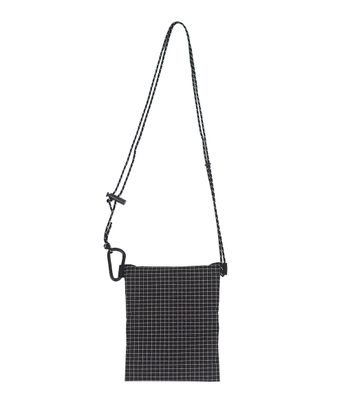 POSH-PROJECTS（ポッシュプロジェクト）の「F151 サンデーモーニングバッグ ブラックグリッドストップ（メッセンジャーバッグ・レディース・ブラック系その他・FREE）」の2枚目の写真