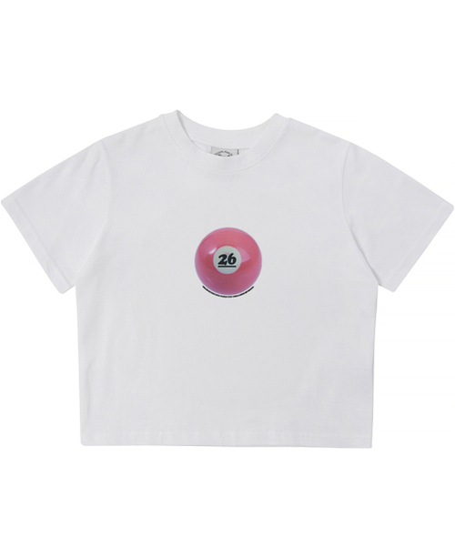 MATCHGLOBE(マッチグローブ)の「ビリアーズ26クロップティー(ホワイト)(Tシャツ/カットソー・レディース・その他・FREE)」の5枚目の写真