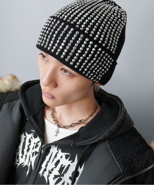 セール】シングルニットビーニー/ライトストーン/ユニセックス（ニット