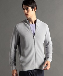 MONSIEUR NICOLE | 【ex/tra】ジップアップ スタンドカラーニット(ニット/セーター)