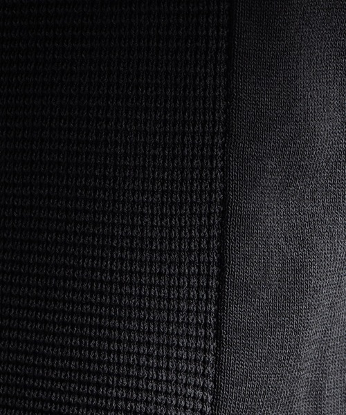 MONSIEUR NICOLE（ムッシュニコル）の「【ex/tra】ジップアップ スタンドカラーニット（ニット/セーター・メンズ・ライトグレー/アクア/チャコールグレー・MEDIUM/LARGE/X-LARGE）」の15枚目の写真