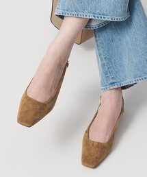 UNITED ARROWS | スエード スリングバック サンダル(サンダル)