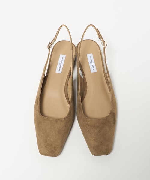 UNITED ARROWS(ユナイテッドアローズ)の「スエード スリングバック サンダル(サンダル・レディース・ブラック/ブラウン系・35h/37/36/37h/35/38/36h)」の15枚目の写真