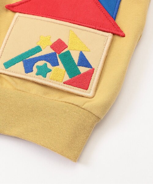 BIT'Z(ビッツ)の「積み木遊び刺繍カーディガン(カーディガン/ボレロ・キッズ・カーキ/キナリ/マスタード・80/90/95/100/110/120)」の7枚目の写真
