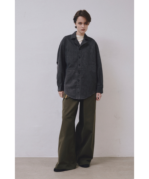 MIDNLOW(ミッドアンドロー)の「Wide Wrap Pants (Khaki)(その他パンツ・レディース・その他・FREE)」の5枚目の写真