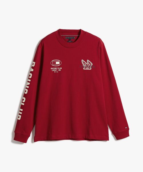 TOMMY HILFIGER(トミーヒルフィガー)の「モダンアスレチックロングスリーブTシャツ(Tシャツ/カットソー・メンズ・ブラック/ホワイト/レッド・SMALL/LARGE/MEDIUM/X-LARGE)」の16枚目の写真