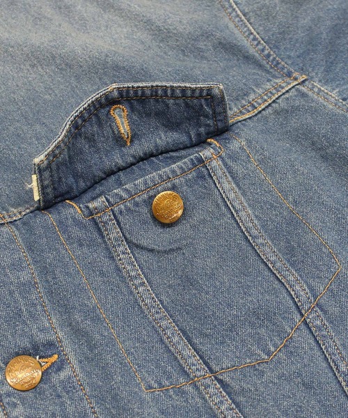 RNA-N(アールエヌエーエヌ)の「J2184 デニムTYPE3 シャツジャケット(デニムジャケット・レディース・ライトインディゴブルー・FREE)」の4枚目の写真