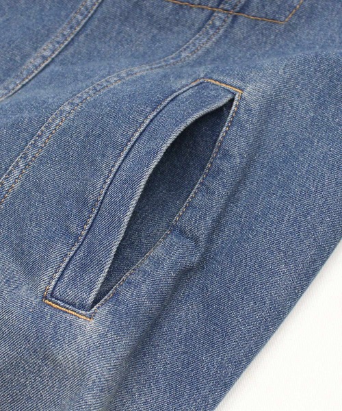 RNA-N(アールエヌエーエヌ)の「J2184 デニムTYPE3 シャツジャケット(デニムジャケット・レディース・ライトインディゴブルー・FREE)」の6枚目の写真