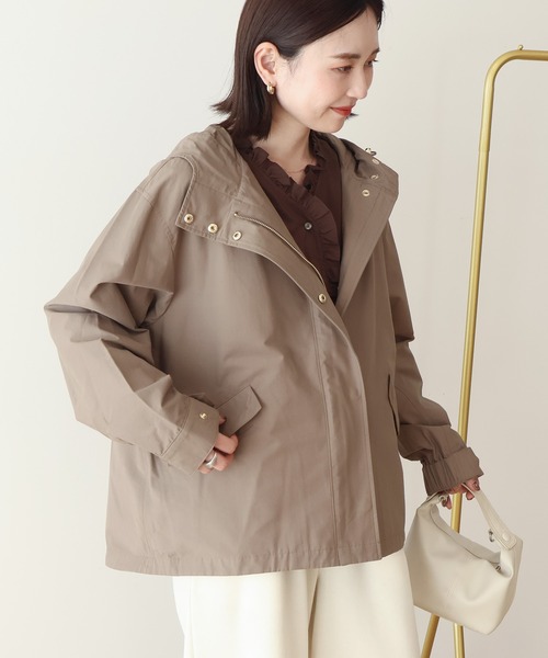 AMERICAN HOLIC(アメリカンホリック)の「【花粉防止・撥水】マウンテンパーカー(マウンテンパーカー・レディース・ネイビー/アイボリー/モカ・L/M)」の19枚目の写真