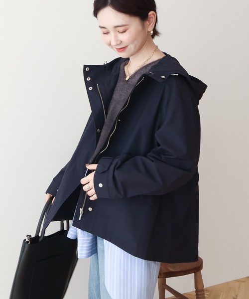 AMERICAN HOLIC(アメリカンホリック)の「【花粉防止・撥水】マウンテンパーカー(マウンテンパーカー・レディース・ネイビー/アイボリー/モカ・L/M)」の20枚目の写真