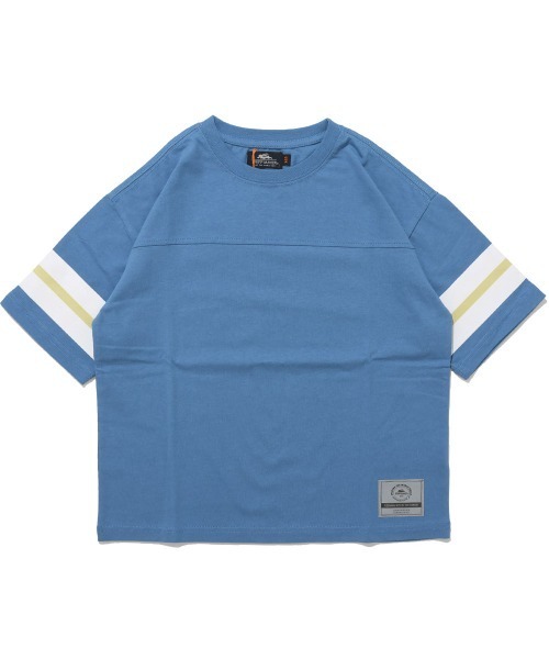 KRIFF MAYER Kid's Collection（クリフメイヤーキッズコレクション）の「【撥水・防汚】クリーネス袖ラインT（Tシャツ/カットソー・キッズ・ネイビー/ブルー/グレー/オフホワイト・140/130/120/170/160/150）」の9枚目の写真