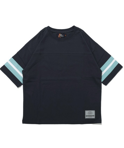 KRIFF MAYER Kid's Collection（クリフメイヤーキッズコレクション）の「【撥水・防汚】クリーネス袖ラインT（Tシャツ/カットソー・キッズ・ネイビー/ブルー/グレー/オフホワイト・140/130/120/170/160/150）」の10枚目の写真