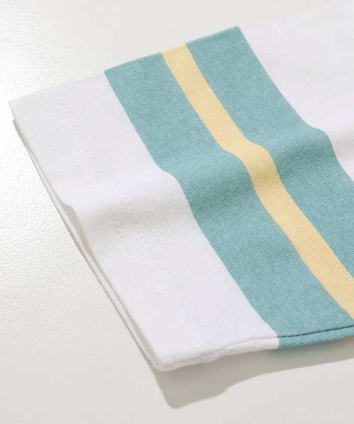 KRIFF MAYER Kid's Collection（クリフメイヤーキッズコレクション）の「【撥水・防汚】クリーネス袖ラインT（Tシャツ/カットソー・キッズ・ネイビー/ブルー/グレー/オフホワイト・140/130/120/170/160/150）」の13枚目の写真