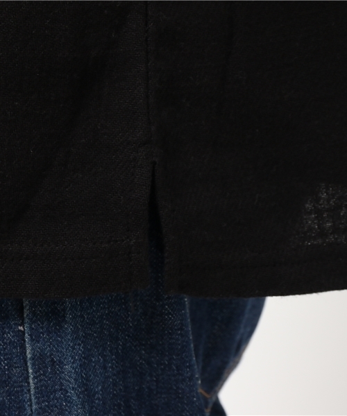 OUTLET（アウトレット）の「【WHO'S WHO gallery】GGバカウレカットソー（ニット/セーター・メンズ・ブラック/チャコールグレー/グレー・FREE）」の8枚目の写真