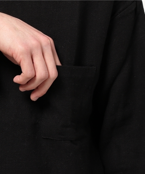 OUTLET（アウトレット）の「【WHO'S WHO gallery】GGバカウレカットソー（ニット/セーター・メンズ・ブラック/チャコールグレー/グレー・FREE）」の9枚目の写真