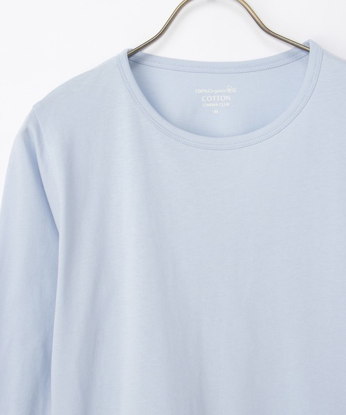 Honeys（ハニーズ）の「オーガニッククルーＴ（Tシャツ/カットソー・レディース・ラベンダー/ピンク/ライトグリーン/サックスブルー・LL/M/L）」の15枚目の写真