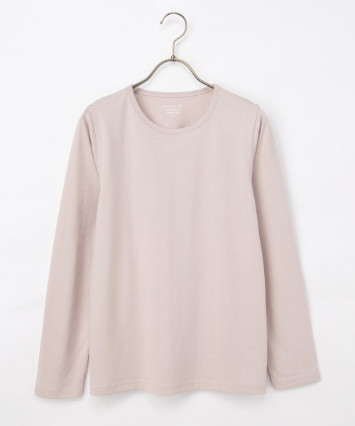 Honeys（ハニーズ）の「オーガニッククルーＴ（Tシャツ/カットソー・レディース・ラベンダー/ピンク/ライトグリーン/サックスブルー・LL/M/L）」の16枚目の写真