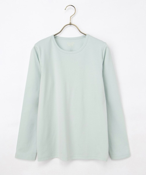 Honeys（ハニーズ）の「オーガニッククルーＴ（Tシャツ/カットソー・レディース・ラベンダー/ピンク/ライトグリーン/サックスブルー・LL/M/L）」の18枚目の写真